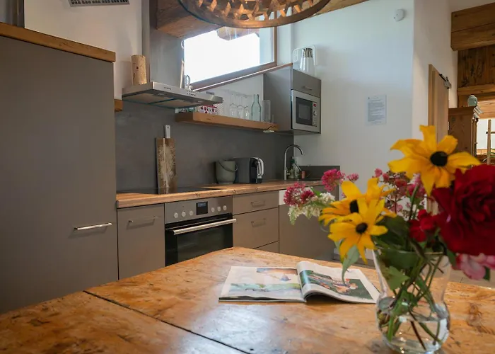 公寓 Mountain Vista - Bio Yoga Hof 基茨比厄尔